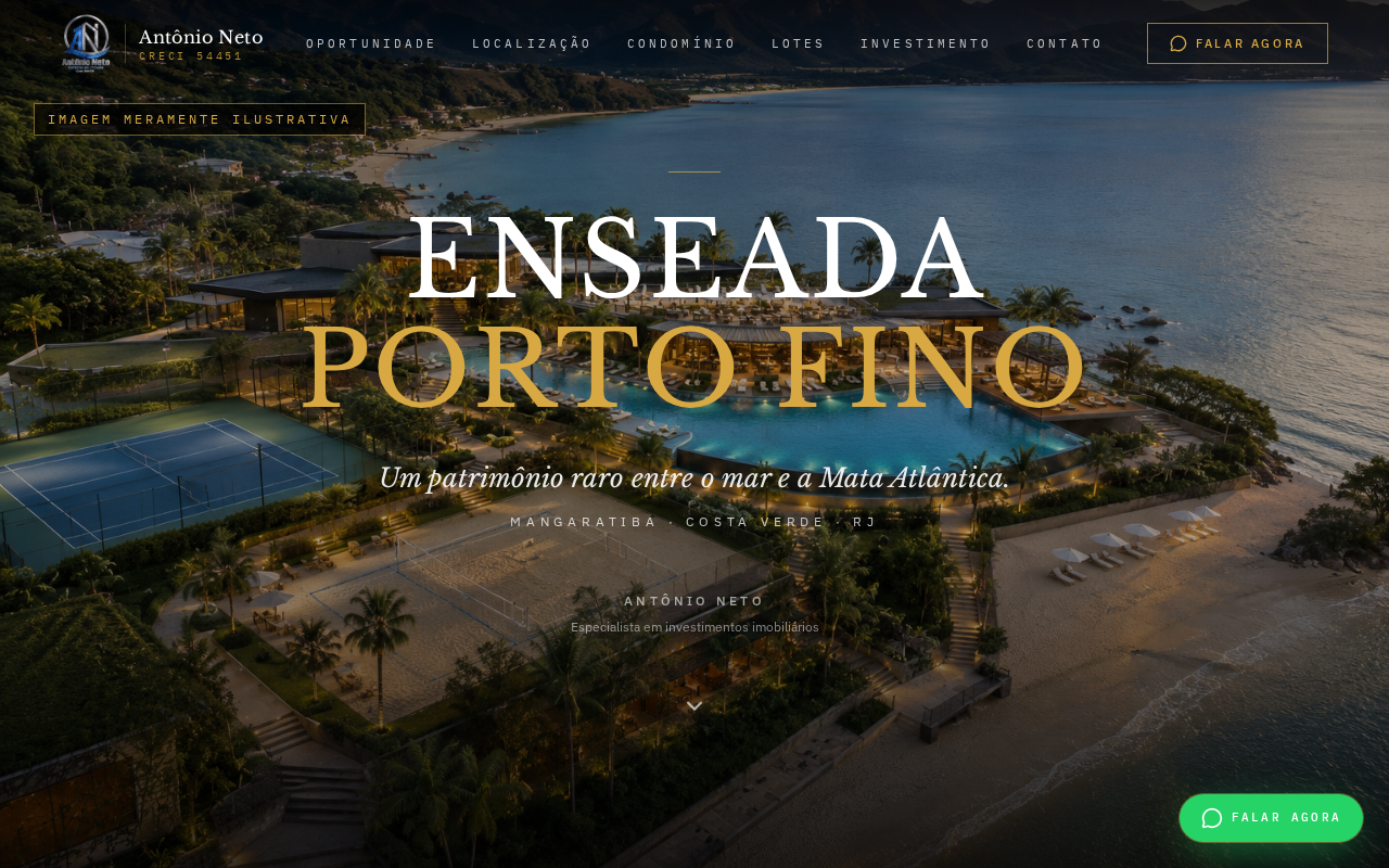 Projeto real Corretor IA - Enseada Porto Fino